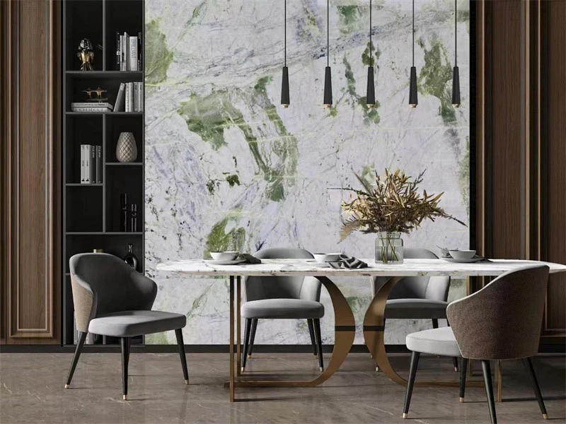 Green Clivia Marble wall panel Green Clivia Marble wall panel